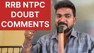 📩RRB NTPC Применительно к сомнениям ОТВЕТЫ!!!