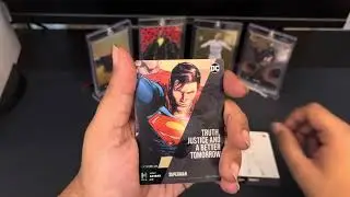 Opening Box 19 of Hro DC Chapter 2 Black Adam Hybrid NFT Trading Card 2 Pack Premium Booster box.
