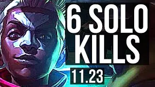 EKKO vs ANIVIA (MID) | 6.5M mastery, 6 solo kills, 900+ games | EUW Grandmaster | 11.23