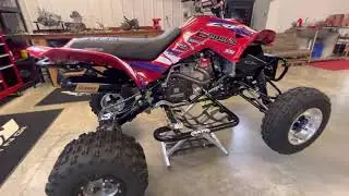 Laeger’s CRF450R Hybrid (TRX250R Geometry) Walk Around - DBC Racing
