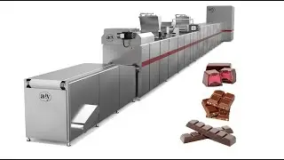 ALPY MACHINERY - FULL AUTOMATIC PIM SYSTEM CHOCOLATE MOULDING LINE 2017