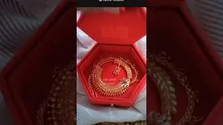Look at this beautiful gold nath design for bride subscribe to my channel wedding season is on 🥰