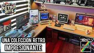 una COLECCION retro IMPRESIONANTE | recorrido por la RETRO CUEVA de RETROGAMESBA 😱