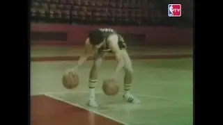 Red on Roundball - dribbling drills w/ Pistol Pete Maravich [HD]