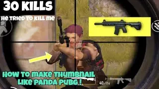 HOW TO MAKE THUMBNAIL LIKE PANDA 🐼 TUTORIAL!