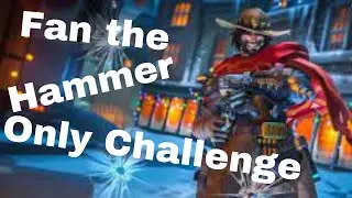 Fan the Hammer only Challenge!!! Overwatch Hardcore Mode!