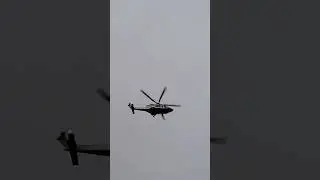 Heli taking off in the rain..#city #helicopter #rescue #flight