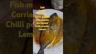 How to marinate fish in an Arabic style#foodie#arabicfood#ytshorts