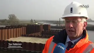 Roggebotsluis bij Kampen krijgt opvolger: bouw Reevesluis is begonnen
