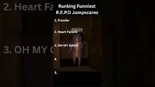 Ranking Funniest R.E.P.O Jumpscares #repo #funnietsmoment #ranking