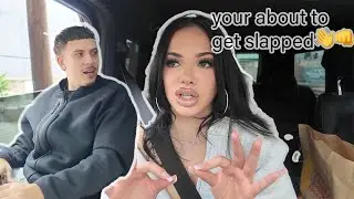 A FEMALE ASKS MY MAN FOR HIS NUMBER! *WE GOT INA FIGHT