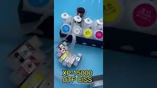 XP15000 DTF Ink System CISS For Epson Xp-15000 White Ink Tank Stirrer Mixer Timer Adjustable Voltage