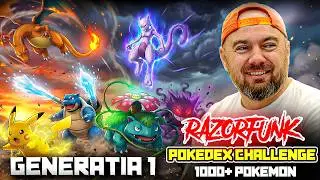 COLECTIONEZ 1000+ POKEMONI - GENERATIA 1 - POKEDEX CHALLENGE!