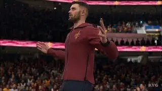 NBA Live 19 - Cleveland Cavaliers vs Golden State Warriors - Gameplay (HD) [1080p60FPS]