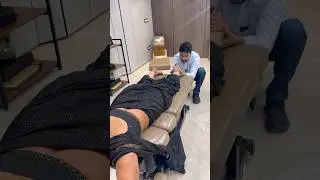 India&rsquo;s Expert Chiropractor Fixes Joint Pain | Ankle, Hip, Shoulder Adjustment #feed #ytshort