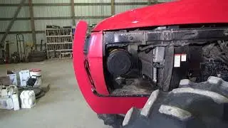 Mahindra 8560 repair part 2 making it shiny