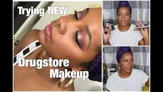 Trying NEW drugstore  Makeup/ First Impressions /Demo