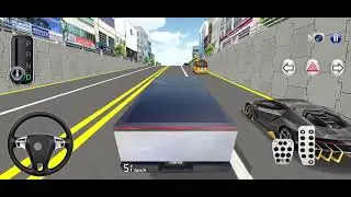 New Tesla Cybertruck Hard Driving in the City|| #game #cargame #gaming 