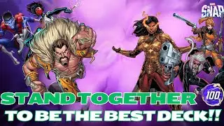 LETS STAND TOGETHER TO BE THE BEST DECK| MARVEL SNAP BEST DECK | SERA MOVE CONTROL