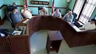 Trinity County Texas Commissioners Court Special Session September 3, 2024