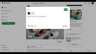 Nextdoor - How to post only to your neighborhood.