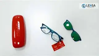Unboxing rame ochelari de vedere copii Polar CLIP-ON 452 | 01 &ndash; LENSA.RO
