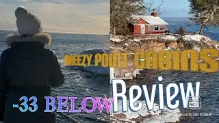 Breezy Point Cabins Review (Minnesota's North Shore- Winter Escape 2021)