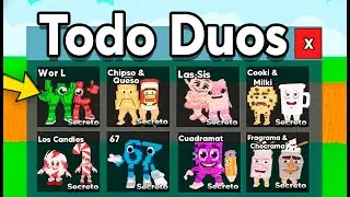 Consegu&iacute; TODOS los BRAINROTS DUOS en Steal a Brainrot