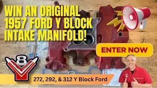 Выиграйте впускной коллектор Ford Y Block Ford V8 1957 года! Конкурс для подписчиков уже начался!