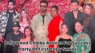 Bollywood Celebs Arrives For Success Party Of First Copy Series
