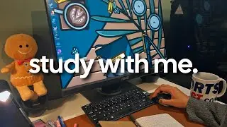 4H STUDY WITH ME STREAM 📖🖊️ pomodoro 45|5 🎷Rainy Jazz Library