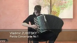 Zubitsky: Partita Concertante 1, p.3-5 ACCORDION Зубицкий: Партита 2 Puneyko Роман Пунейко баян
