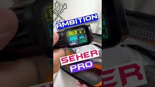 AMBITION SEHER PRO ROTARY Tattoo Machine | with ULTRA SCREEN #ambitiontattoo #tattoos #rotarymachine