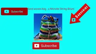 HAND WOVEN BAG / 🇵🇬Bilum#handbag#video