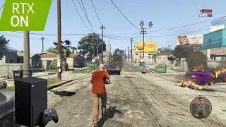 GTA V Next Gen Looks Amazing With Ray Tracing - Xbox Series X RT Performance Mode Gameplay Part 5