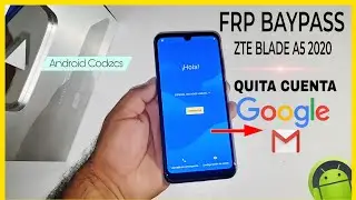 📱 FRP Bypass ZTE Blade A5 2020 | Quita Cuenta Google.
