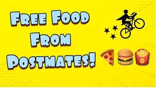 How To Get Free Food From Postmates 2020!! 100% Working!
