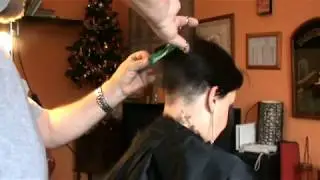 Nuca natalizia Nape shaved Christmas