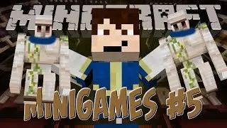 Minecraft Мини-игри - #5 - Гонят ме Гóлеми?