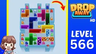 Drop Away Level 566 Solution Walkthrough