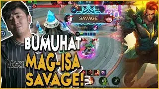 Z4PNU BUMUHAT ng kakampi MAG-ISA sa RANK GAME gamit ang CLAUDE!!