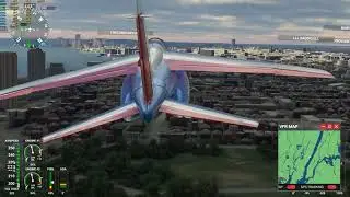Microsoft Flight Simulator: Messing about in New York-Without Bing Map Data