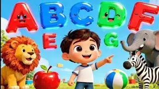ABCD Song for Kids 🎵 | Learn Alphabet A to Z | 3D Cartoon Rhymes (4K)