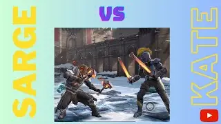 SARGE VS KATE || RANKED ARENA MATCH || SHADOW FIGHT 4