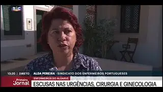 SIC - Enfermeiros alertam para as consequências da carência de enfermeiros