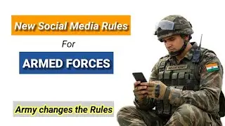 Army sets new Guidelines for Soldiers to use Social Media  #defence #geopolitics  #instagram