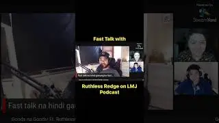 Wild na wild si Tropang Ruthless Redge sa Fast Talk on LMJ Podcast Axie Creator