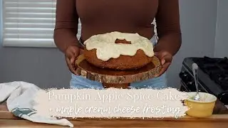 Pumpkin Apple Spice Cake