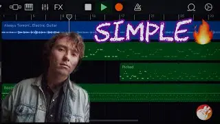 How to Make an ALTERNATIVE POP Beat on GarageBand iOS!