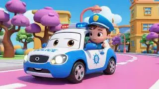 Happy Police Car Song for Children | Fun Kids Tunes
